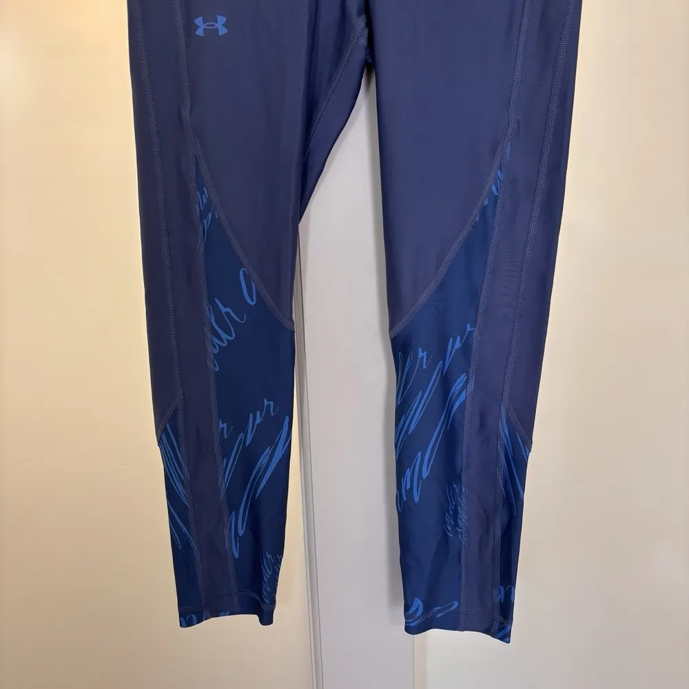 Under Armour Leggings HeatGear Compression Athletic Pants Womens Size Medium - Image 6