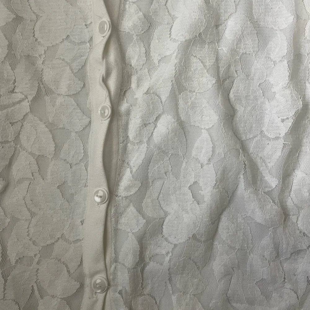 Jones New York White Lace Sweater - Image 2