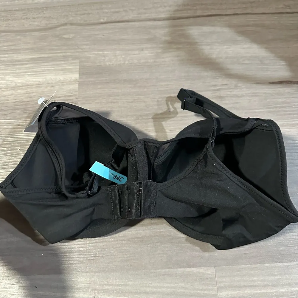 Bali BLACK One Smooth U Ultra Light Shaping Underwire Bra, US 34C, UK 34C - Image 8