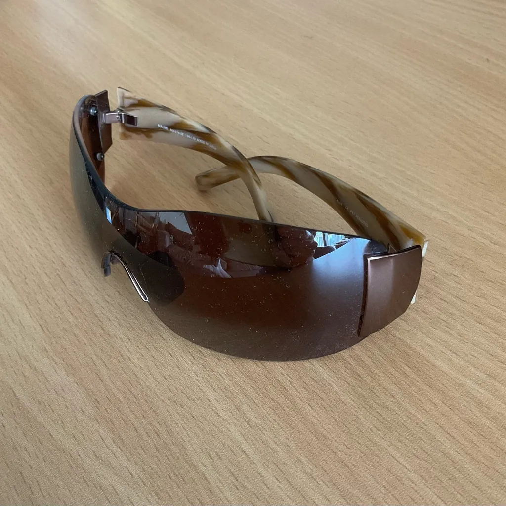 NWT Maui Jim Kula Tortoise Sunglasses with Case - Image 8