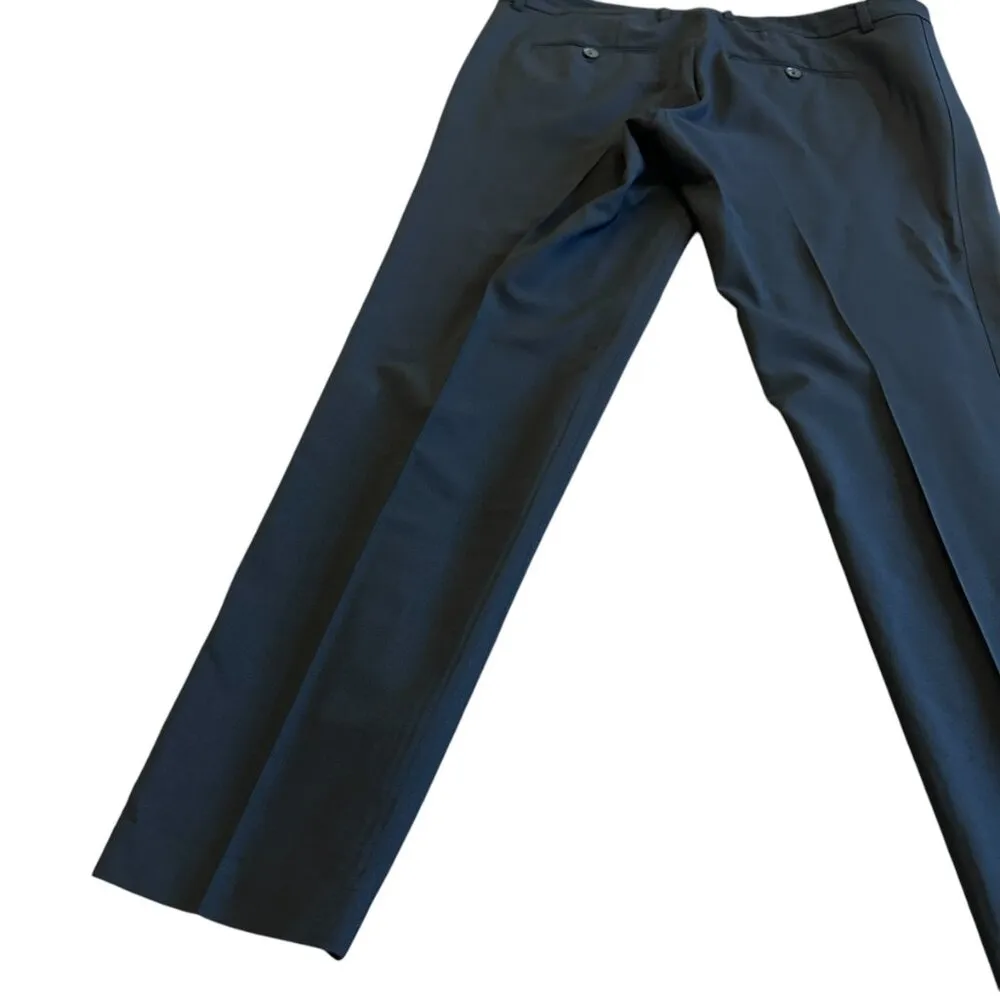 Vince Black Classic Cropped Length Trousers Dress Pants Straight Leg Size 6 - Image 9