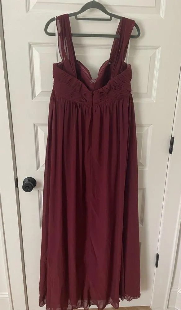 Revelry Kennedy Maternity Dress Red Size 12 - Image 6
