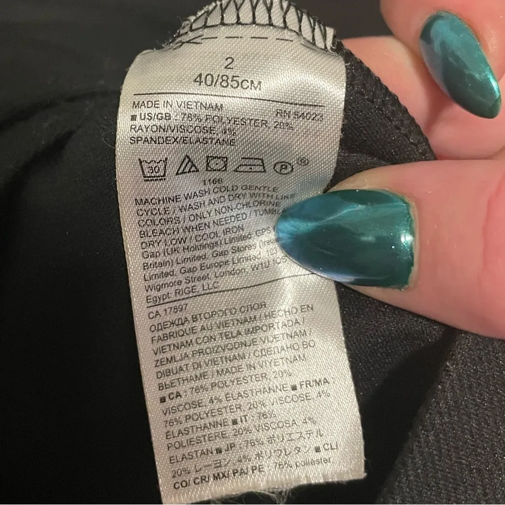 Banana Republic Sleeveless Knit Mini Dress Womens 2 A-line Minimalist Chic - Image 13