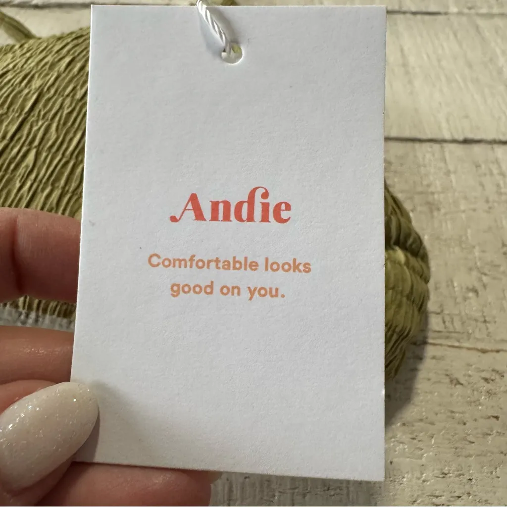 Andie Swim the Hermosa‎ Bikini Top NWT size XL Sage Smocked Textured Swimsuit - Image 6