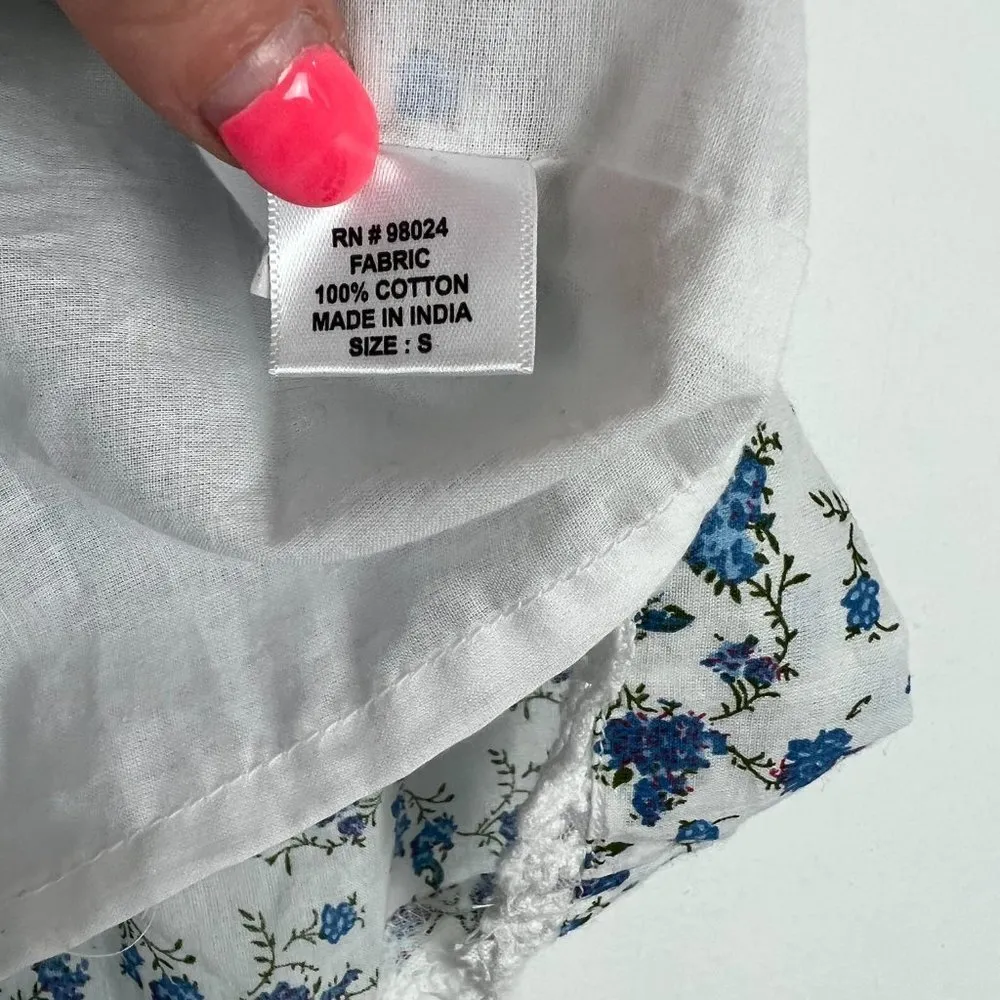 NWT Jennifer & Grace Floral Tiered Mini Skirt Size Small S NEW L2733 - Image 9