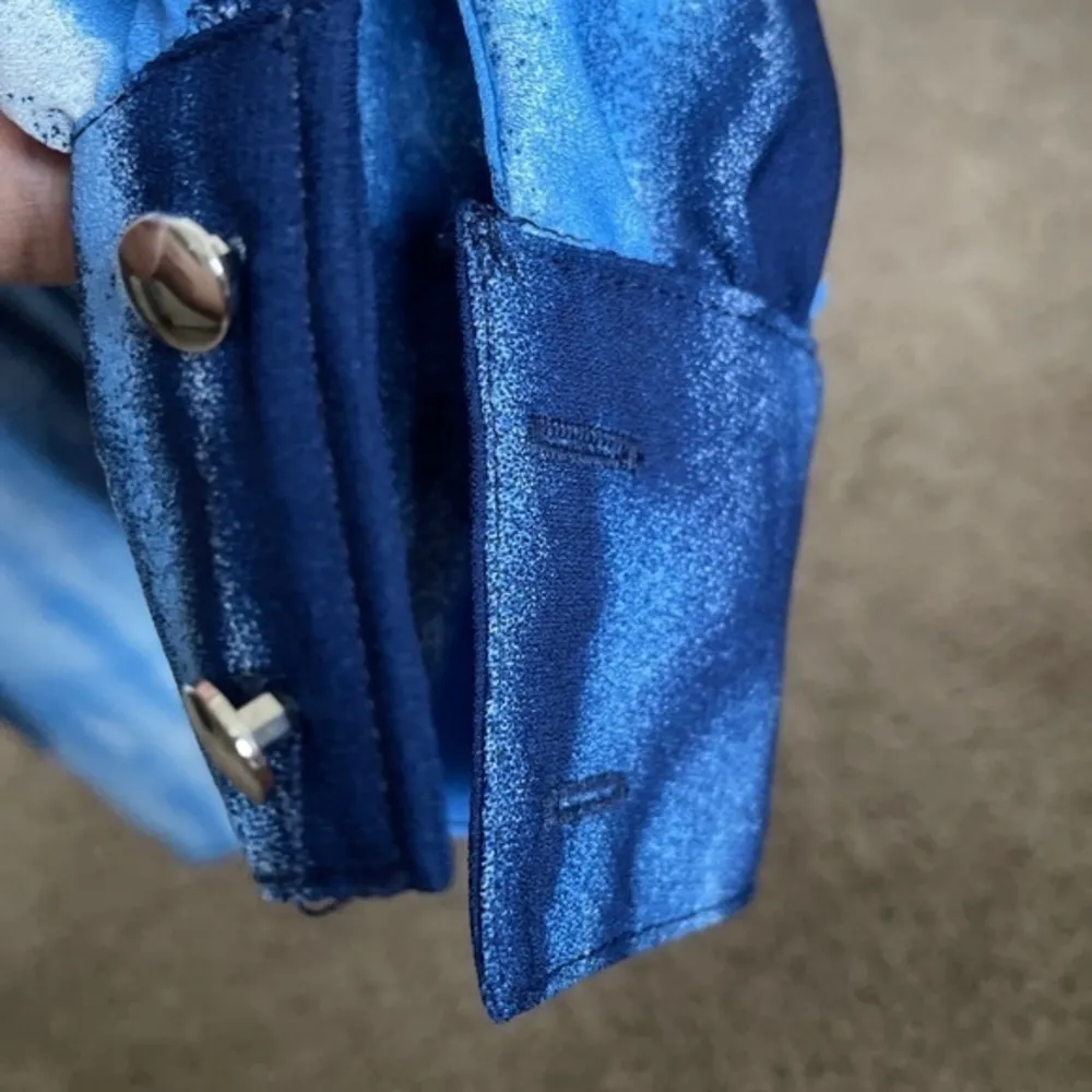 Sami & Jo cold sleeve blue-white tunic Sz.… - Image 25