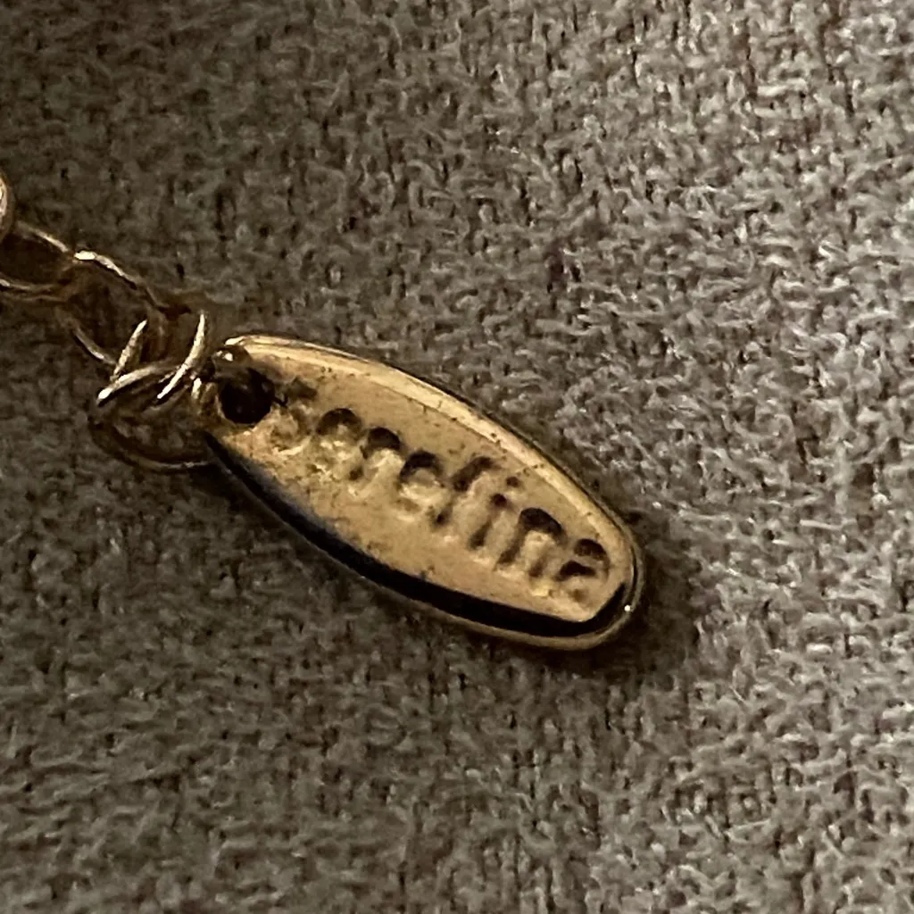 ANTHRO SUNSHINE ON MY MIND Serefina Gold tone Necklace - Image 5