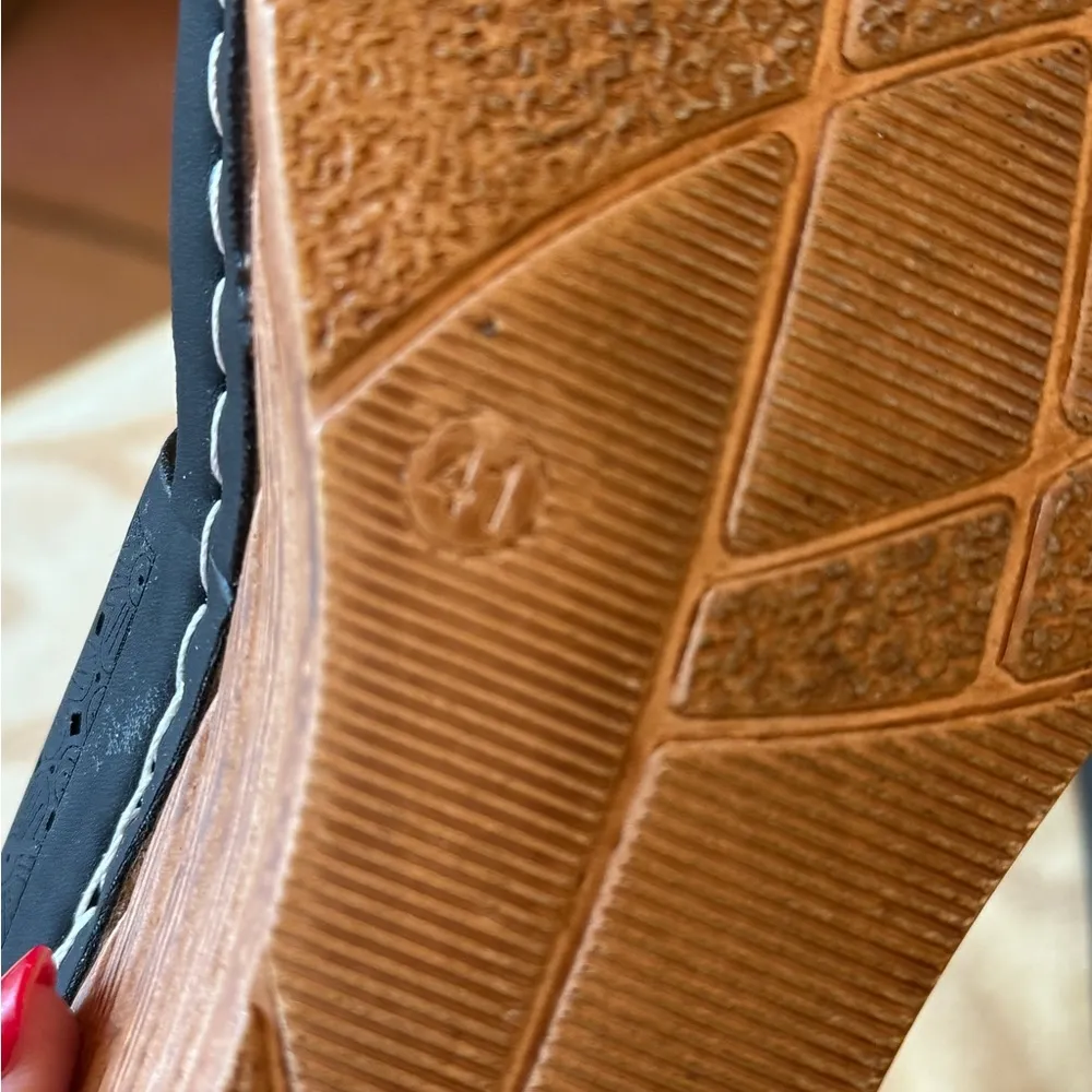 Wedges Black Size 10 - Image 4