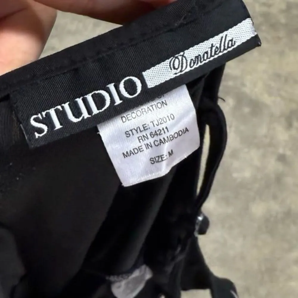 Vintage y2k babydoll lace detail coquette slip dress - Image 4