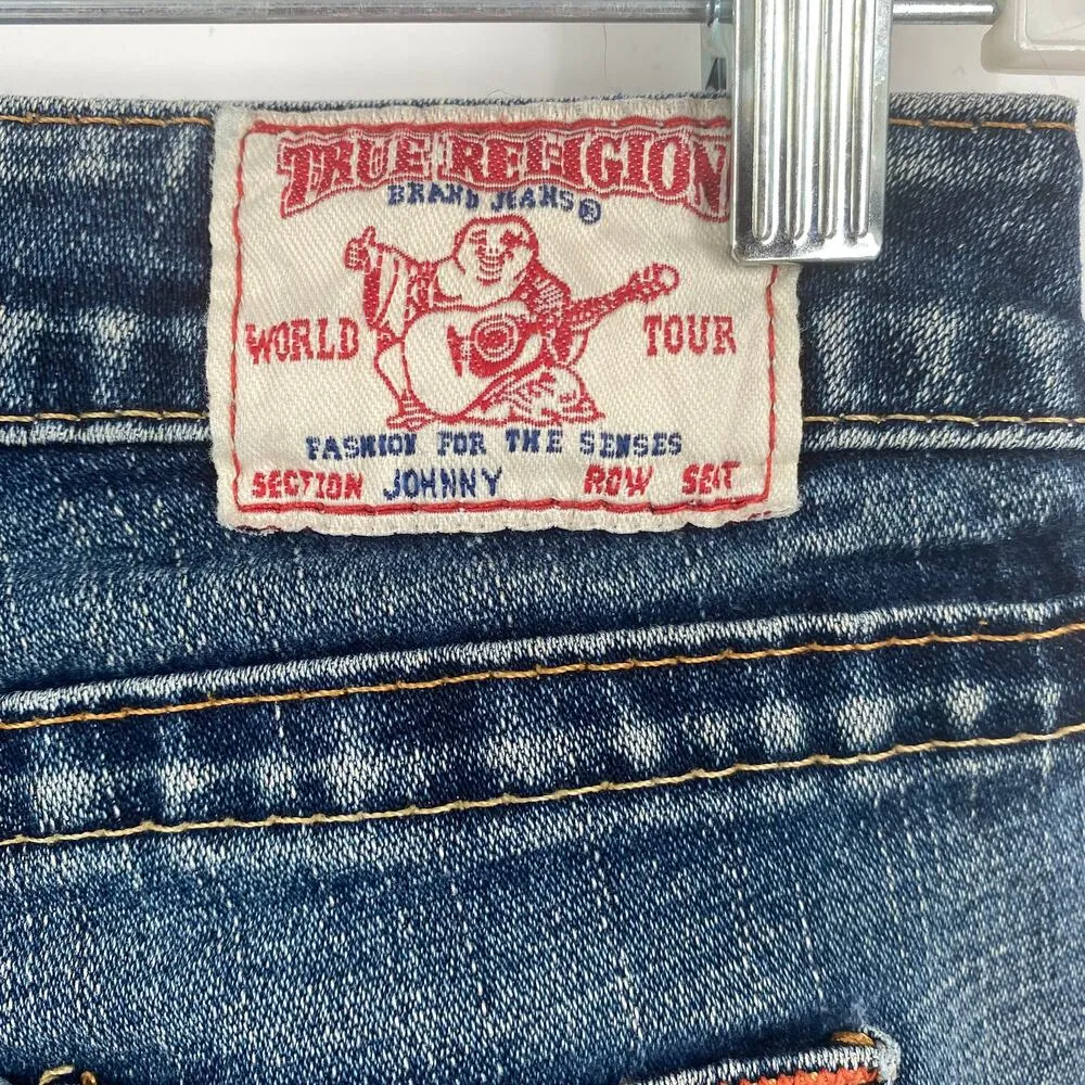 True Religion Johnny Straight Leg Jeans Size 24 - Image 5