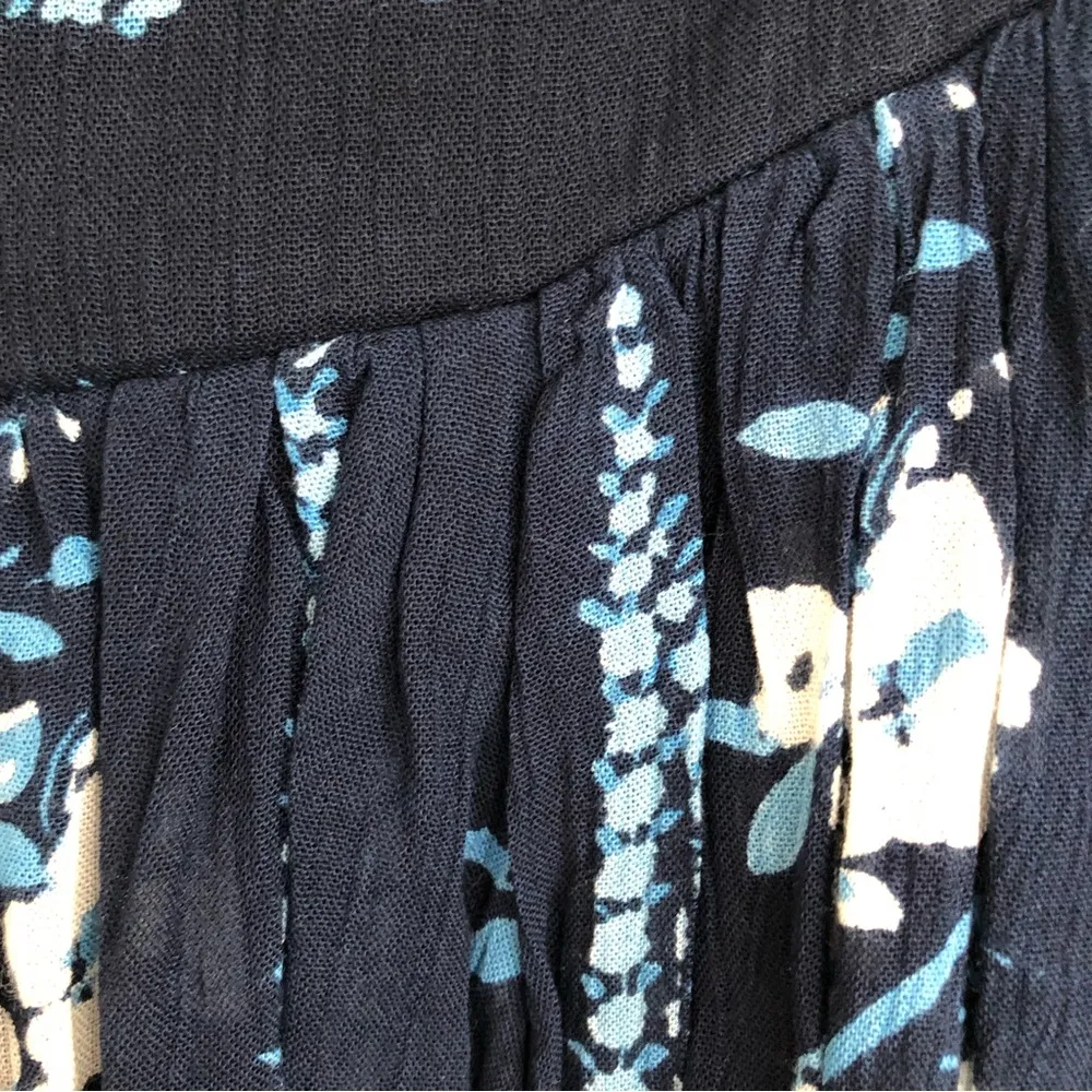 Raga Indigo Blue Luisa Ruffle Mini Skirt M - Image 6