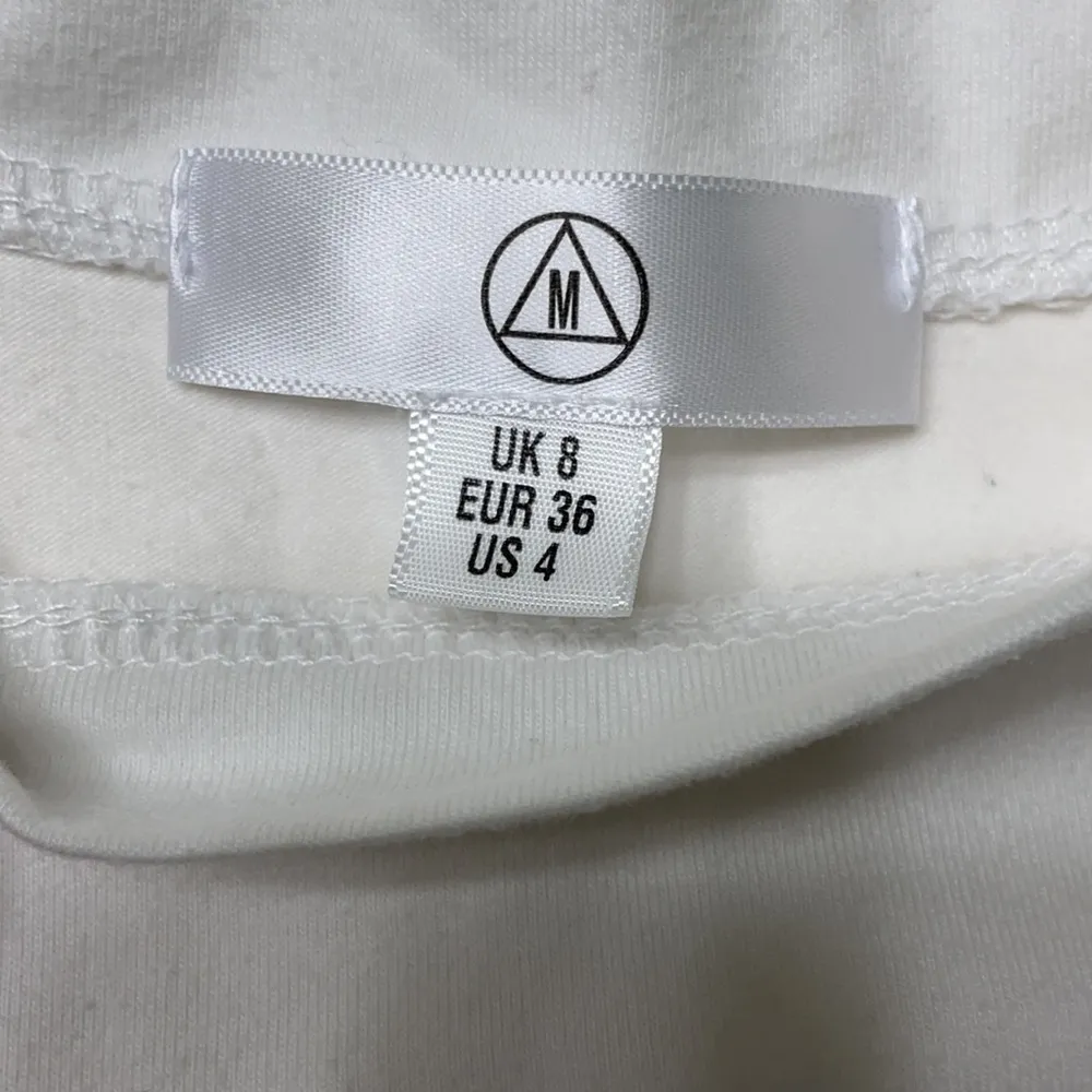 Missguided white crop top - Image 3