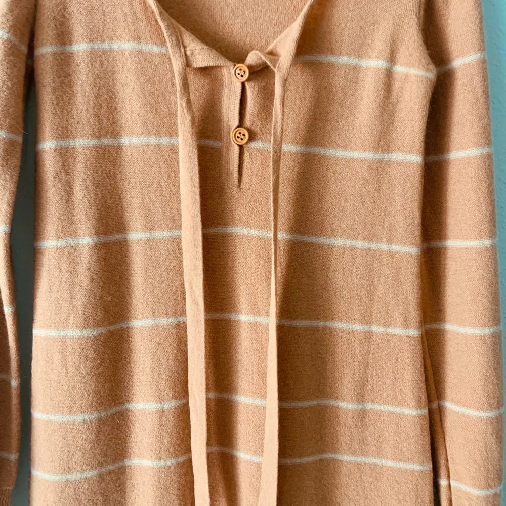 Vintage Sonia Rykiel Striped Sweater Dress Size S (IT 40) - Image 6