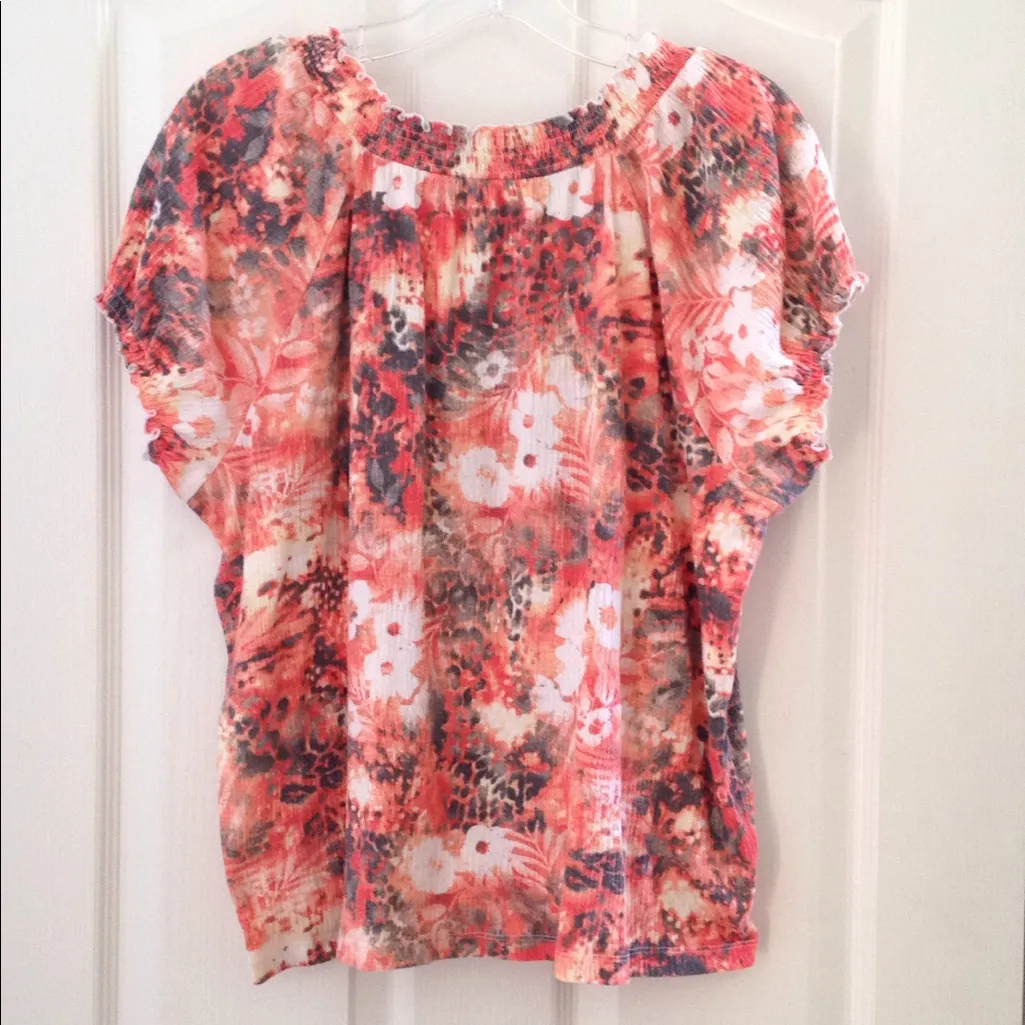 FINAL MARKDOWN Ladies' French Laundry Petite Crinkle Top xlp - Image 6