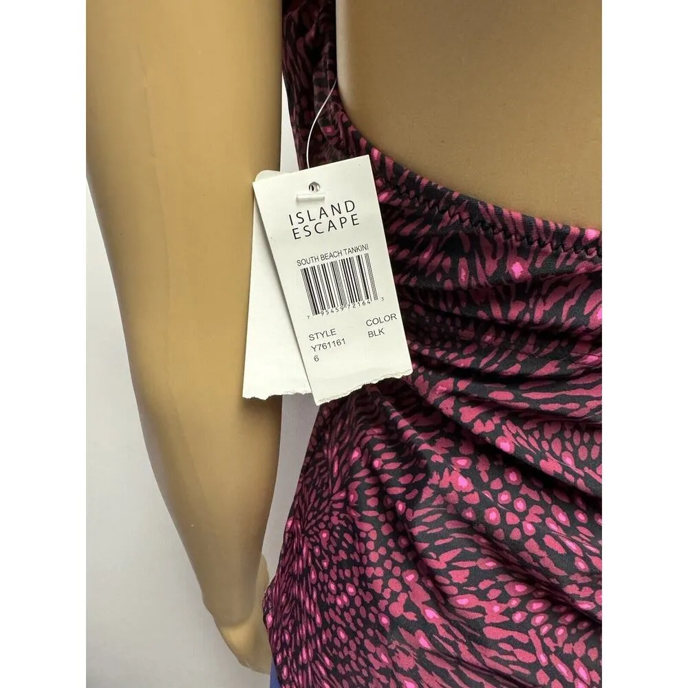 NWT Island Escape Sahara Summers Printed Cowl Neck Push - Image 8