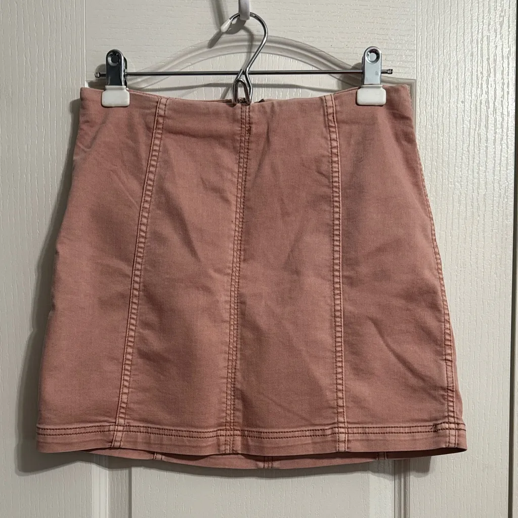 💖 Free People Modern Femme Denim Mini Skirt - Image 2
