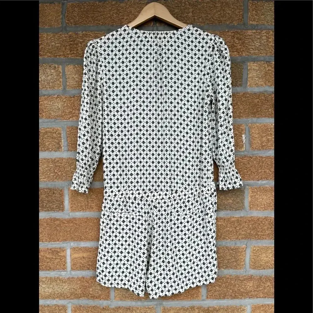 Ba&sh  Choopa Button Front V-neck Romper size 0 - Image 13