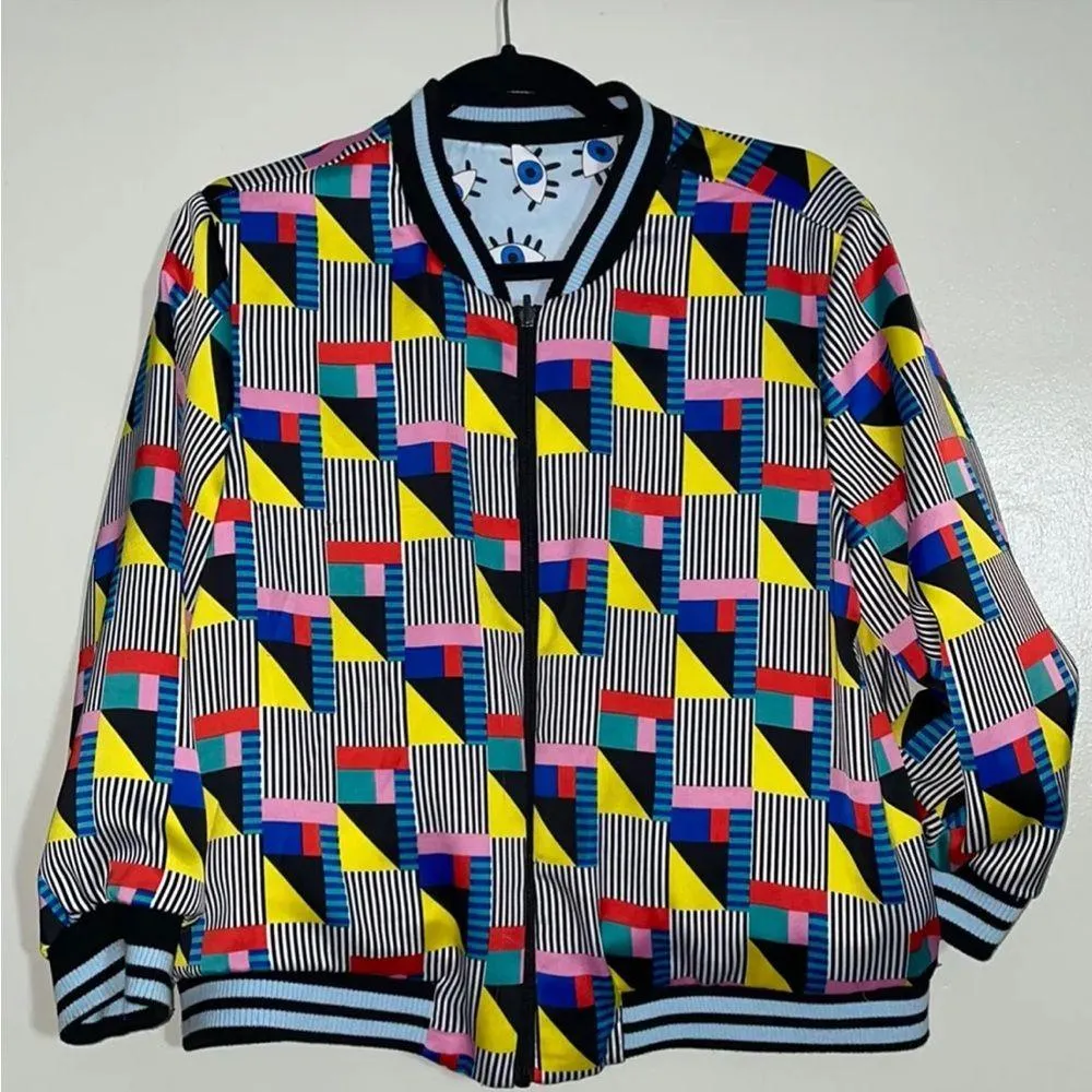 Gabby Isabella Reversible Women’s Multicolor cropped Sleeve Full - Image 3