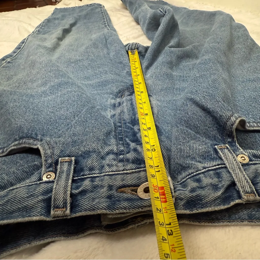 Vintage Reflect Jeans Women's 14 Blue Light Wash High Rise Mom Jeans - Image 7