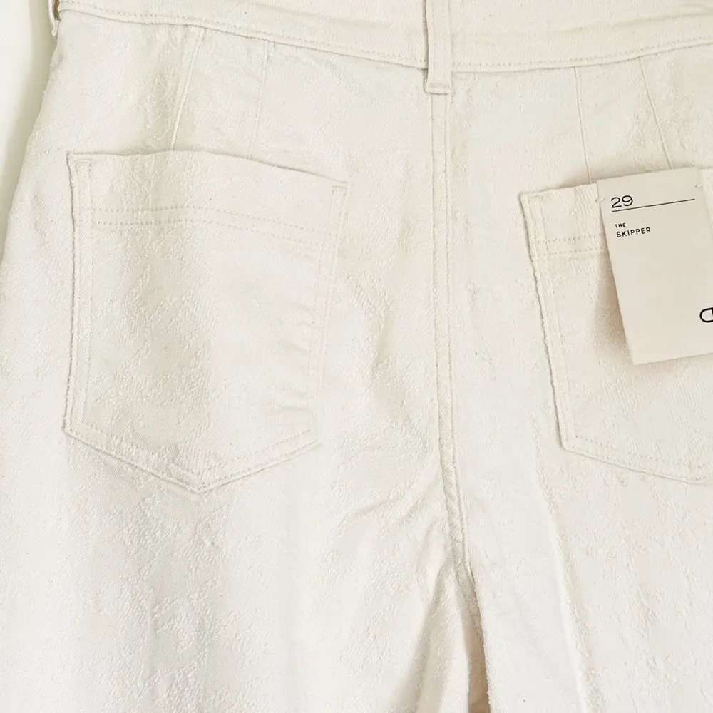 NWOT ANTHROPOLOGIE Pilcro The Skipper Cropped Wide Leg Trouser Pants 29 - Image 10