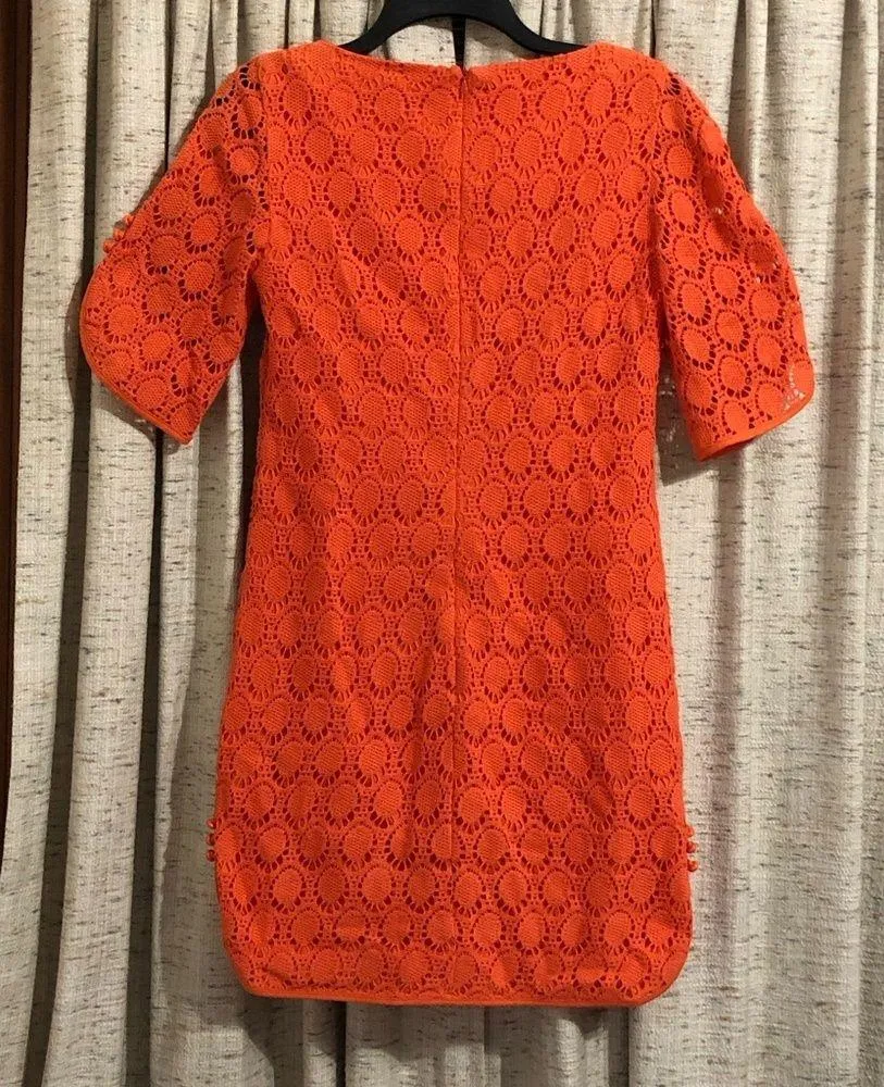 Trina Turk  Orange Bonfire Dress - Image 7