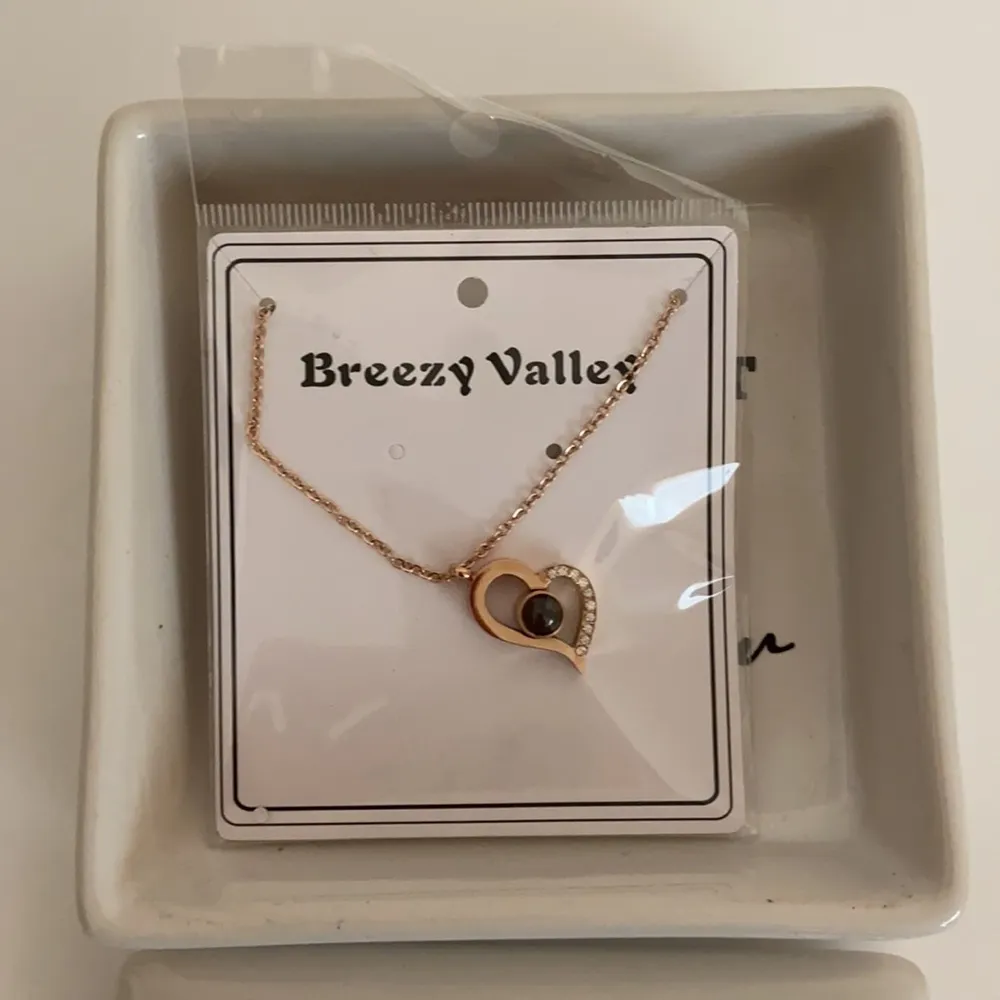 Breezy Valley To My Wife Ceramic Box & I Love You Heart Necklace In Gift Box NWT - Image 13