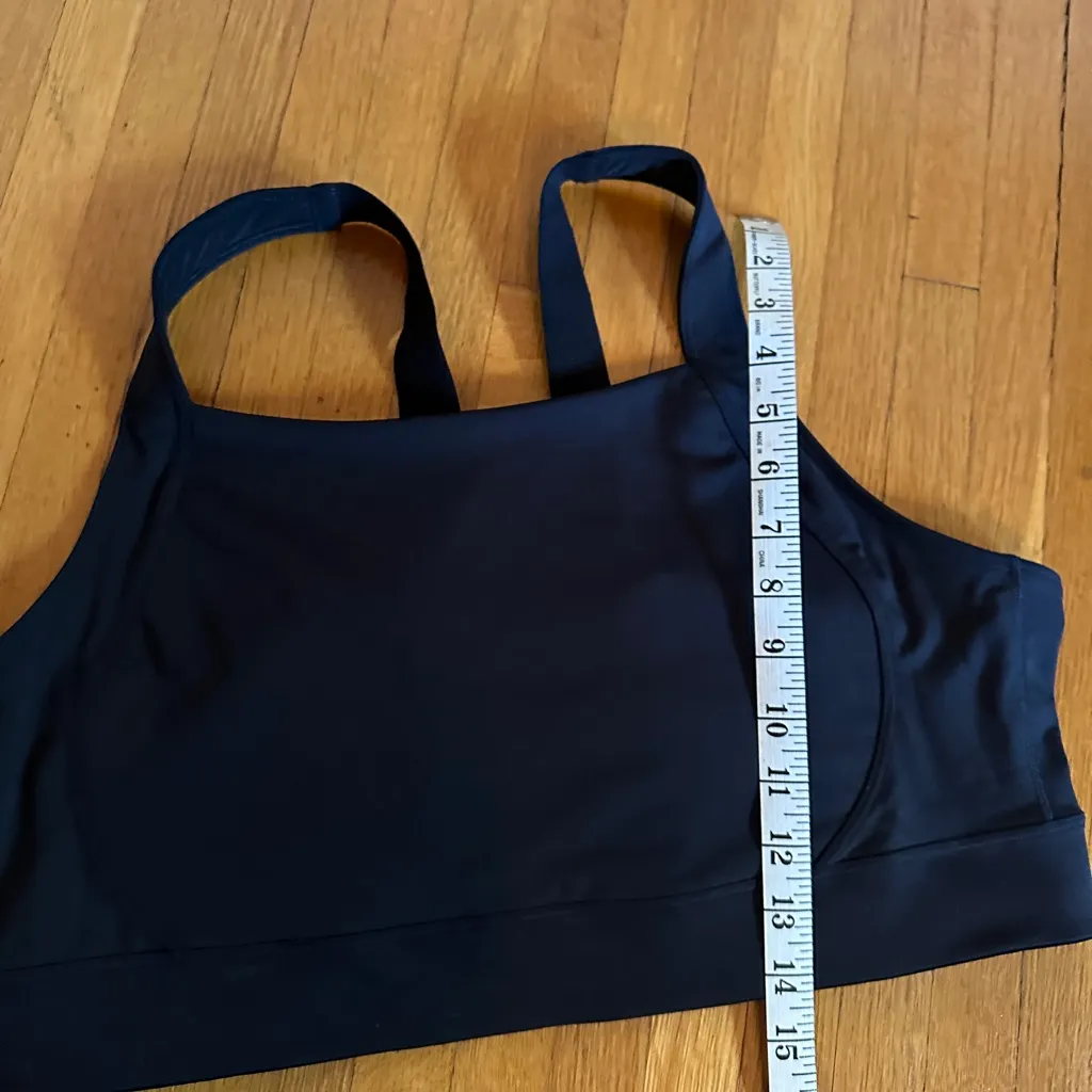 Old Navy Black Powersoft Sports Bra, Size 2X - Image 3