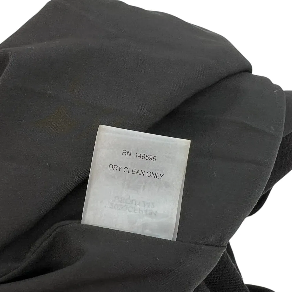 Universal‎ Standard Nadia Military Jacket Crepe Jersey Black Plus Size 18 20 - Image 14