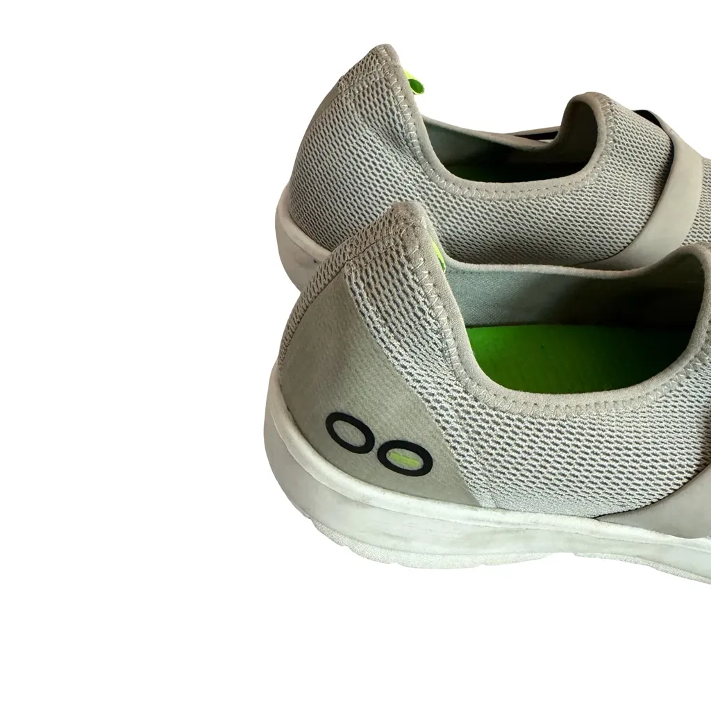 Oofos Oomg Mesh Low Recovery Shoes Sneakers Comfort Stretch Size 10 Women's Gray - Image 4