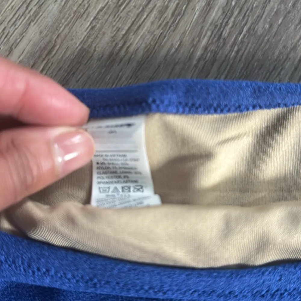 Old Navy Blue Bikini Bottom - Image 2