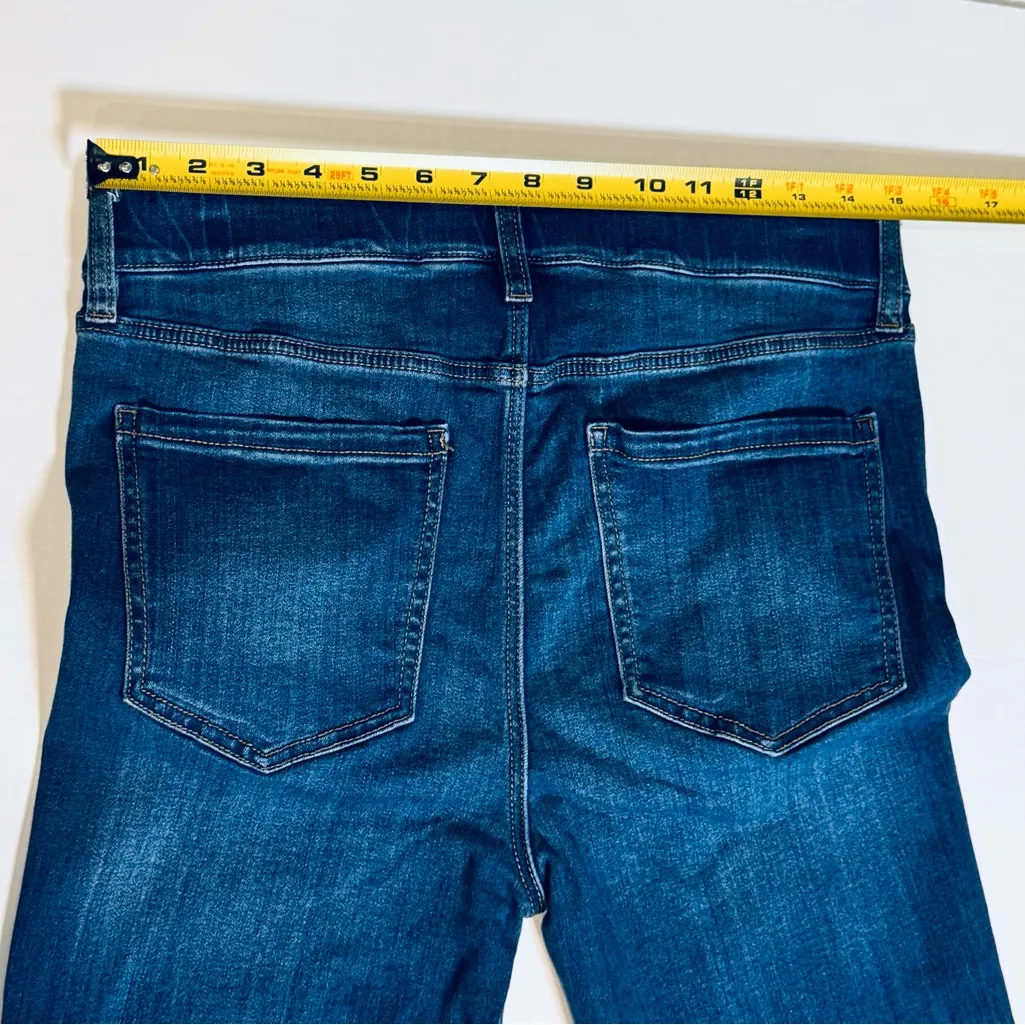 Liverpool Pull On Ankle Skinny Jeans City Casual Travel Stretchy Size 8 - Image 7