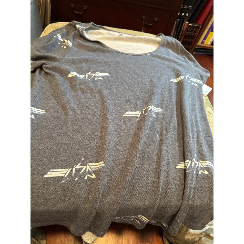 LULAROE Americana Patrick Tee Size 2X New with Tag - Image 9