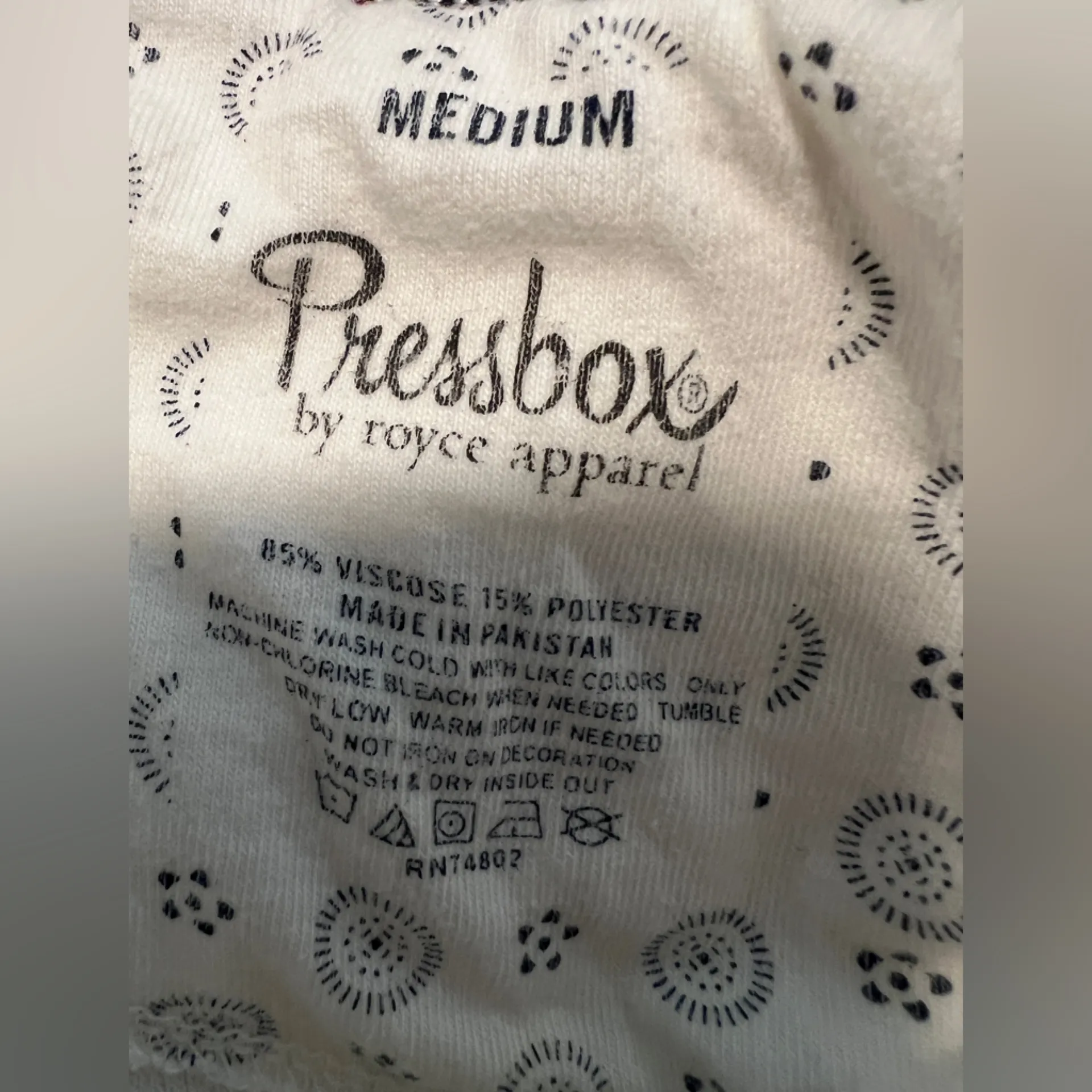 Vintage University of Kansas Jayhawks White Terry Crewneck Sweater Pressbox - Image 5