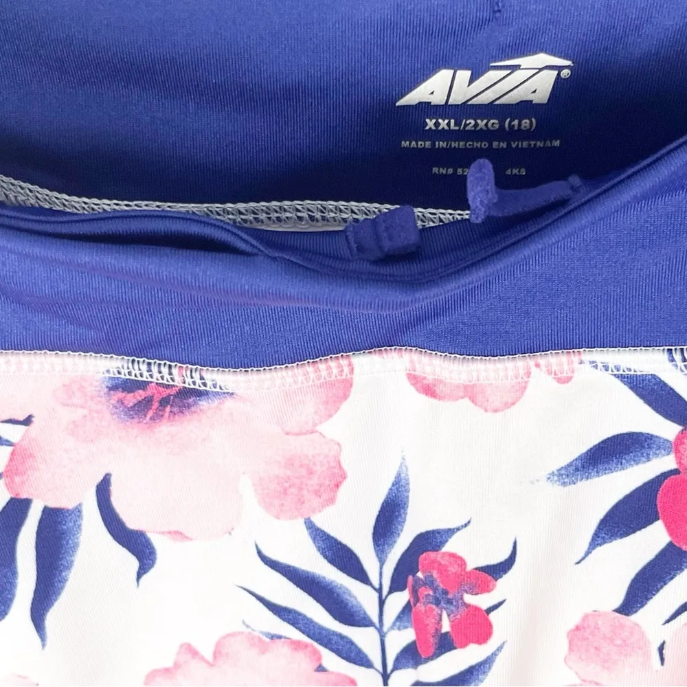 AVIA Floral Tennis Pickleball Racquetball Golf Athletic Skirt, Size XXL - Image 5