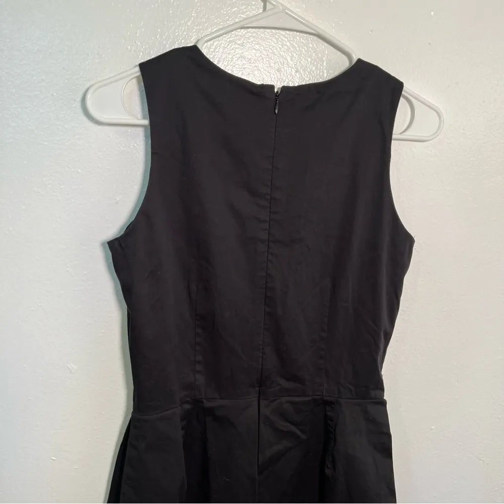 Gap  Sleeveless Fit & Flare Dress Black - Image 8