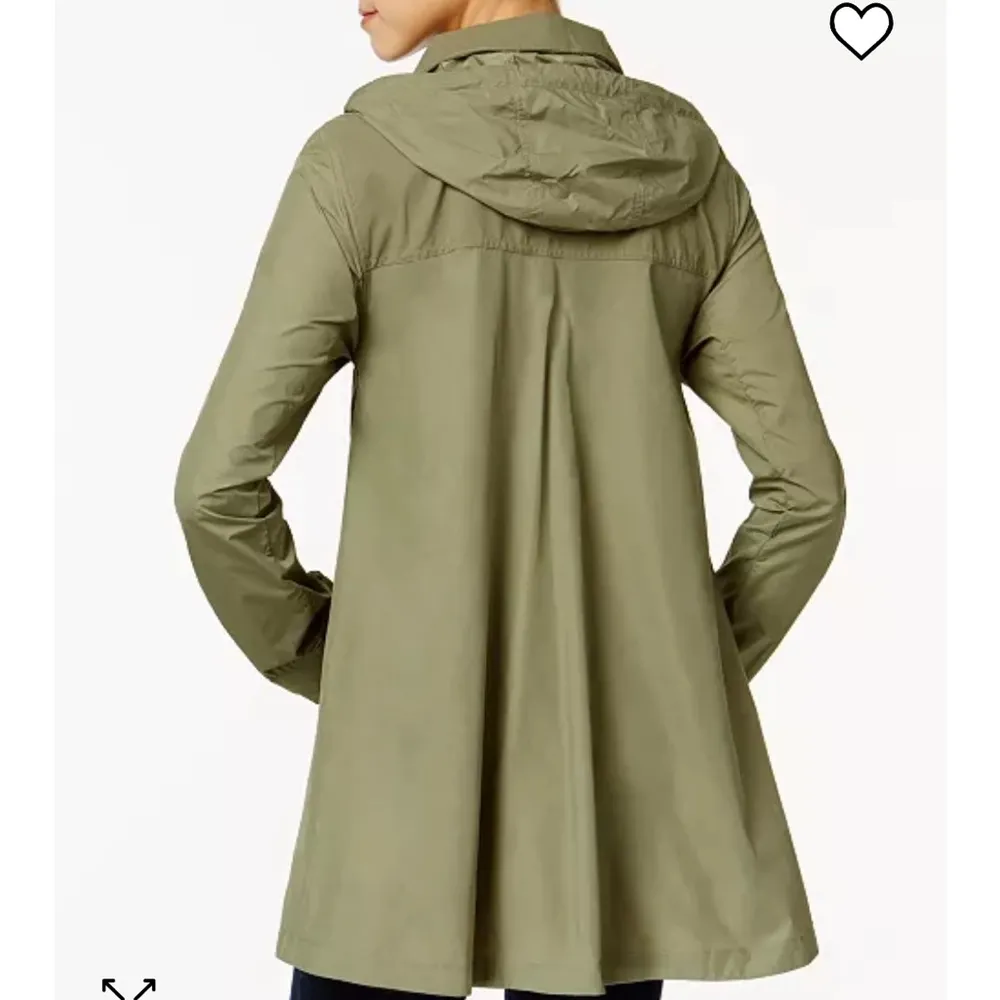 The North Face  Flychute A-Line Jacket Moss Green Windwall Rain Outdoor - Image 5