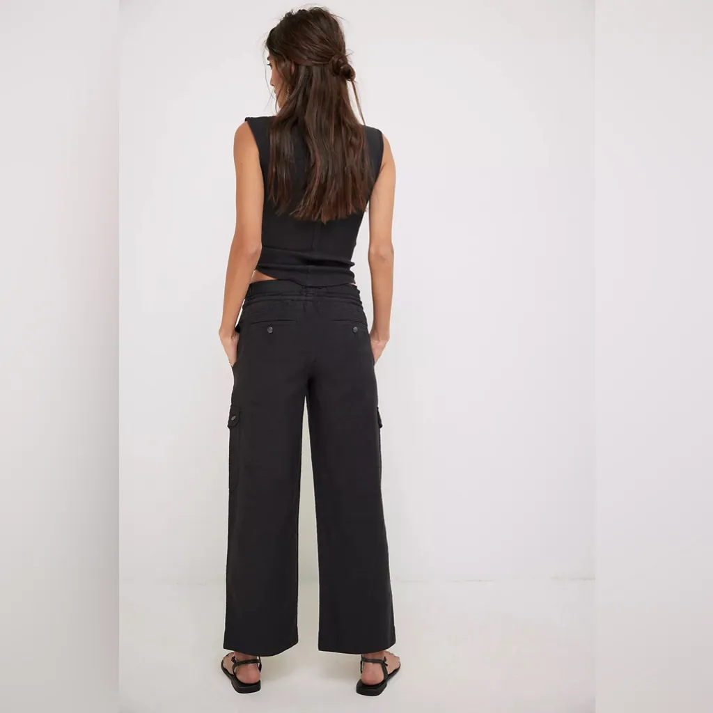 Free People We The Free Park Ave Pants in Black XL - Image 5