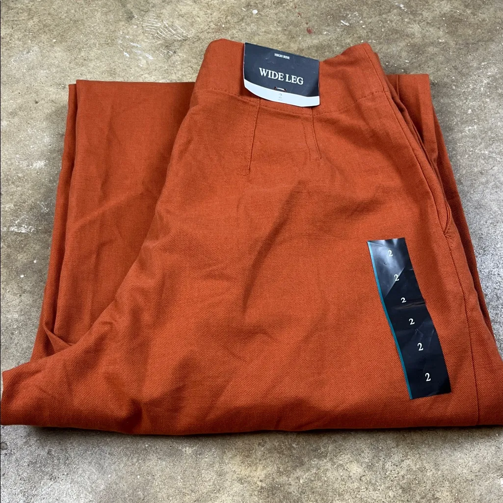 Future Collective High Rise Rust Orange Wide - Image 9