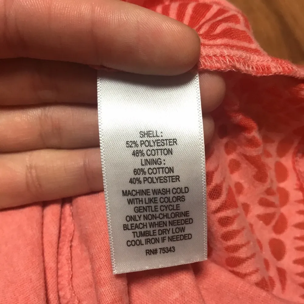 Akini peach double-layered Aline skirt - Image 4