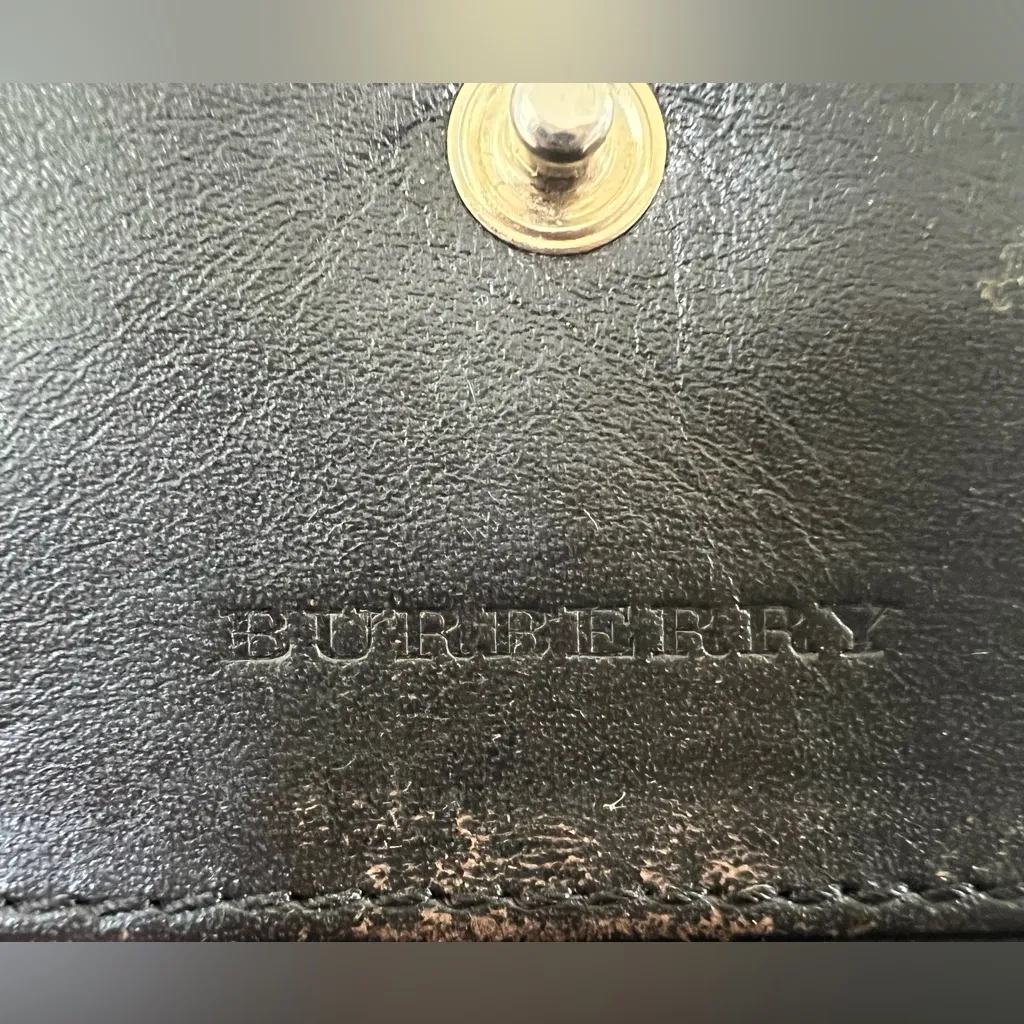 🔥BURBERRY Haymarket House Check Molly Continental Wallet Size 8" x 4" pre-owned - Image 15