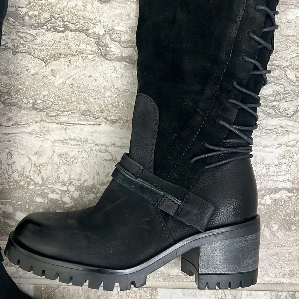 Miz Mooz Mayer Knee High Boots in Black, Size 36 New w/o Box - Image 8