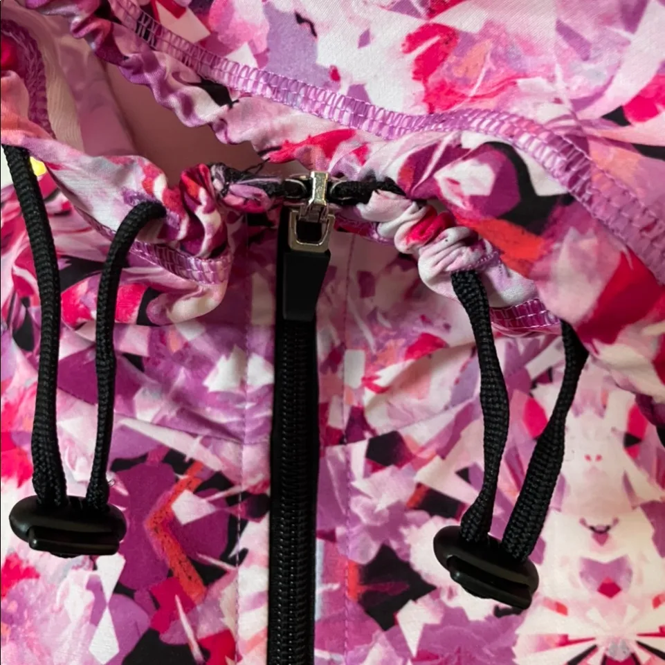 C9 by Champion Pink Floral Windbreaker - Image 11