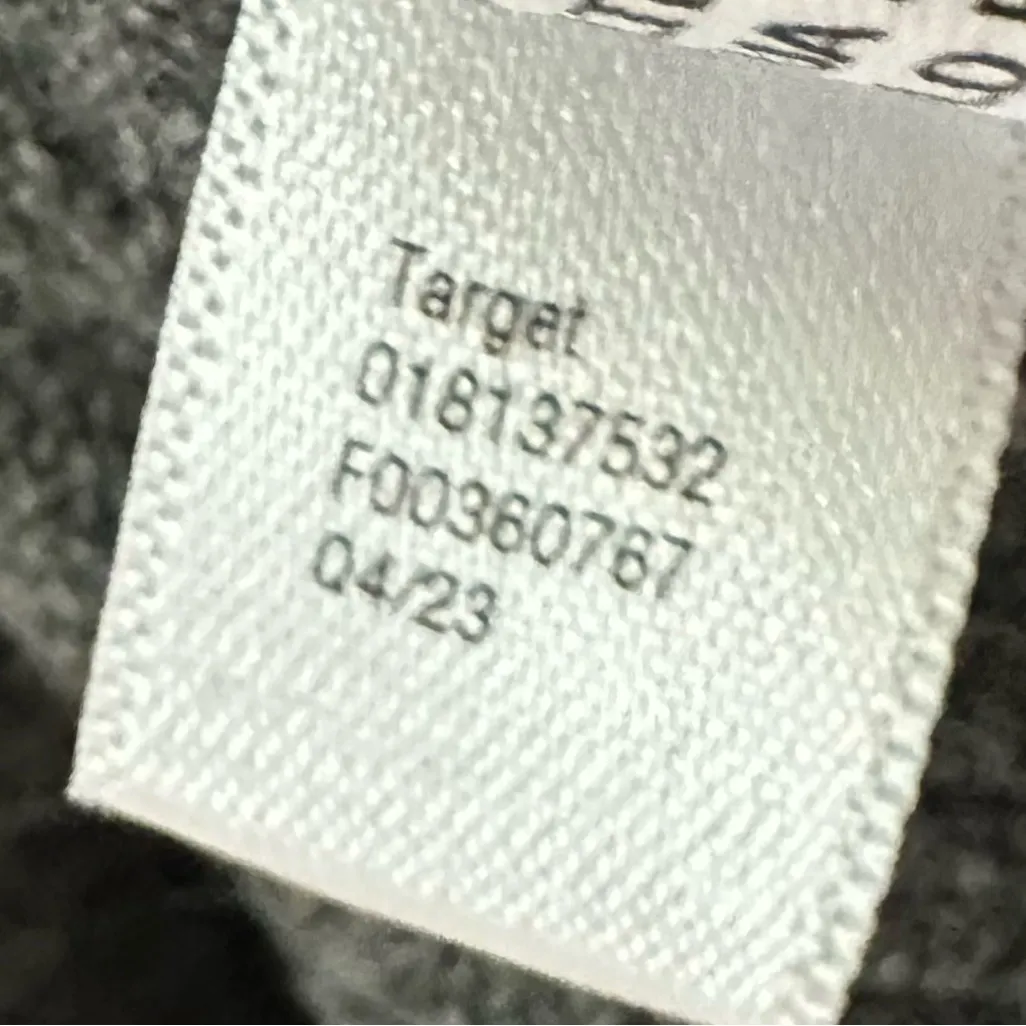 A New Day Charcoal Mock Neck Sleeveless Knit Sweater Tank Top Sz Medium - Image 7