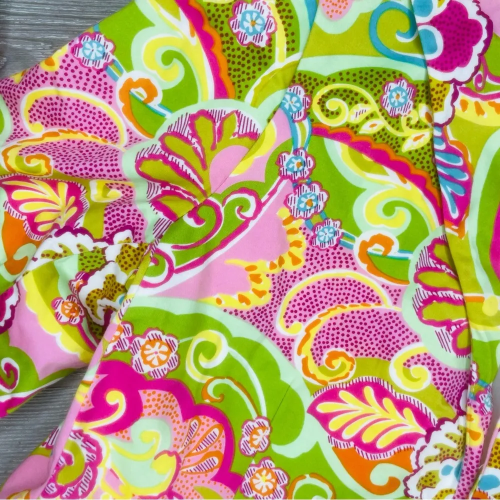 Harve Benard Womens Lined Blazer Multicolor Cotton Blend Jacket Sz 12 shirt top - Image 3