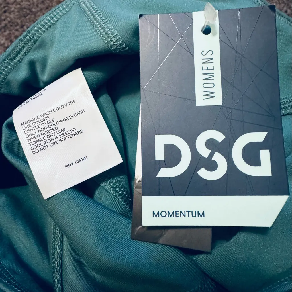 DSG Turkish Blue Active Leggings With pockets Size XS - Image 6