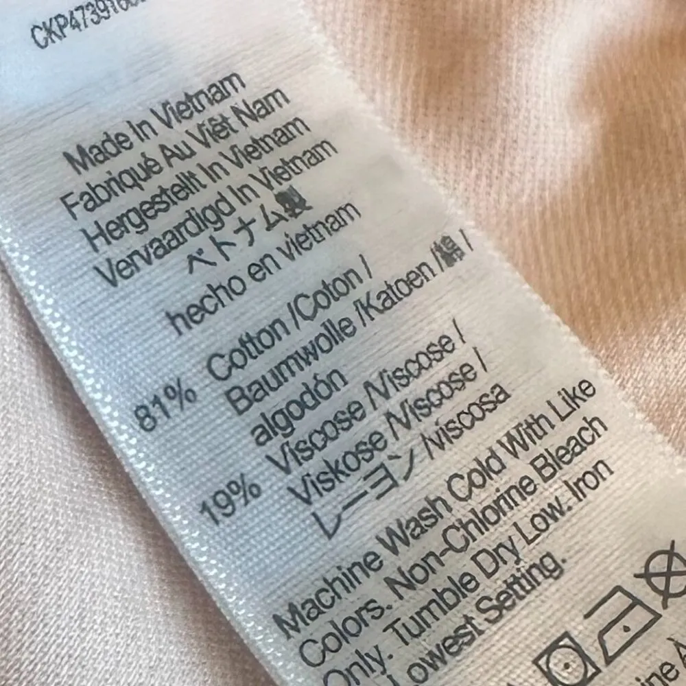 Madewell Garment Dyed Low Slung Straight Cargo Pants Pocket Pink Size 27 Women's - Image 13