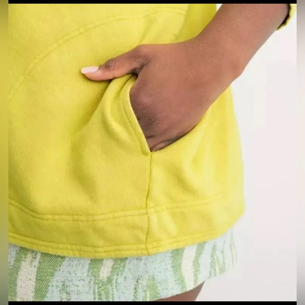 Aerie Oversized Beach Weekend Hoodie-Lime - Image 3