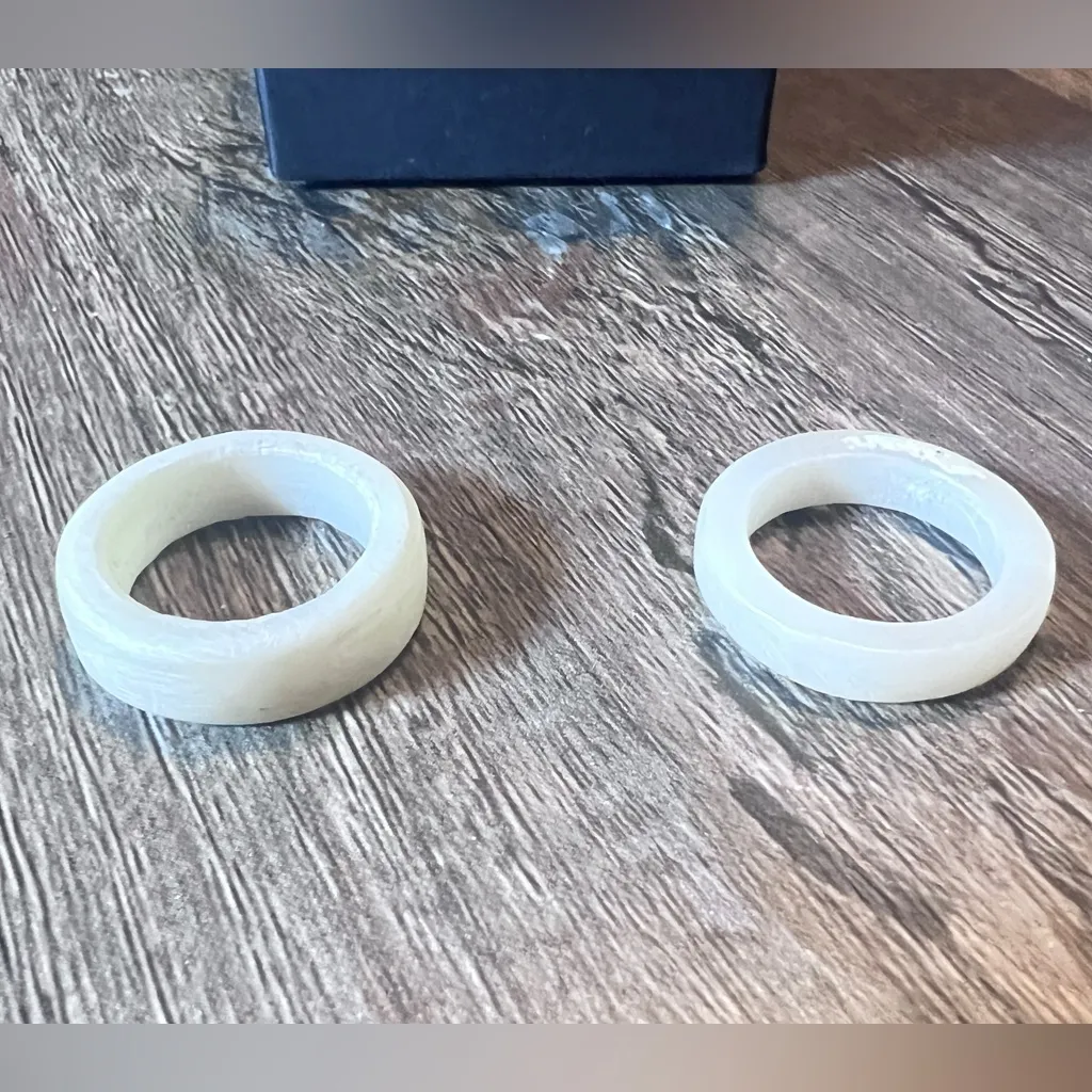 FINAL PRICE Two Hand Whittled Rings - Image 2