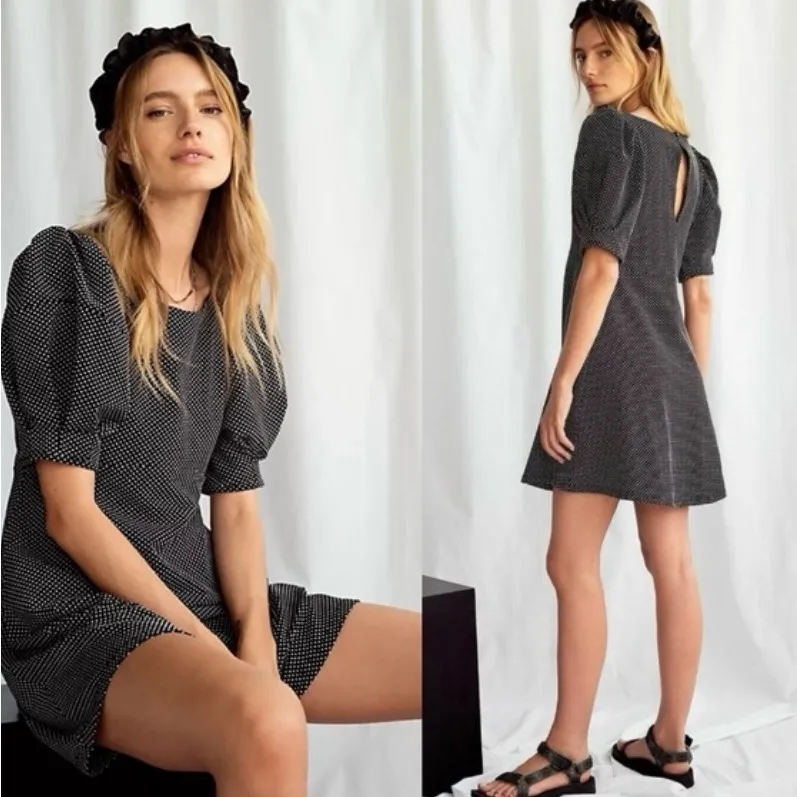 Free People Penelope Polka Dot Mini dress - Image 2