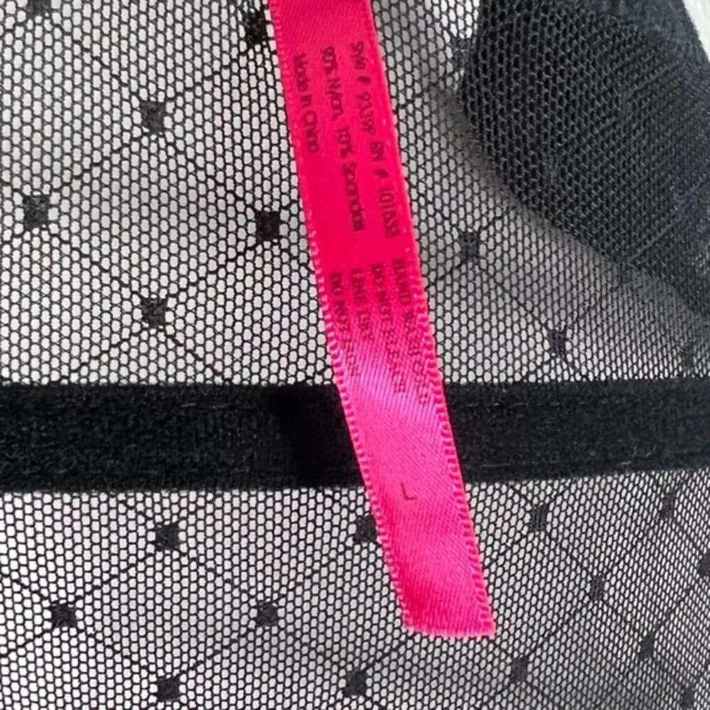 Seven ‘Til Midnight Black Lace Bustier Corset Top Size L - Image 6